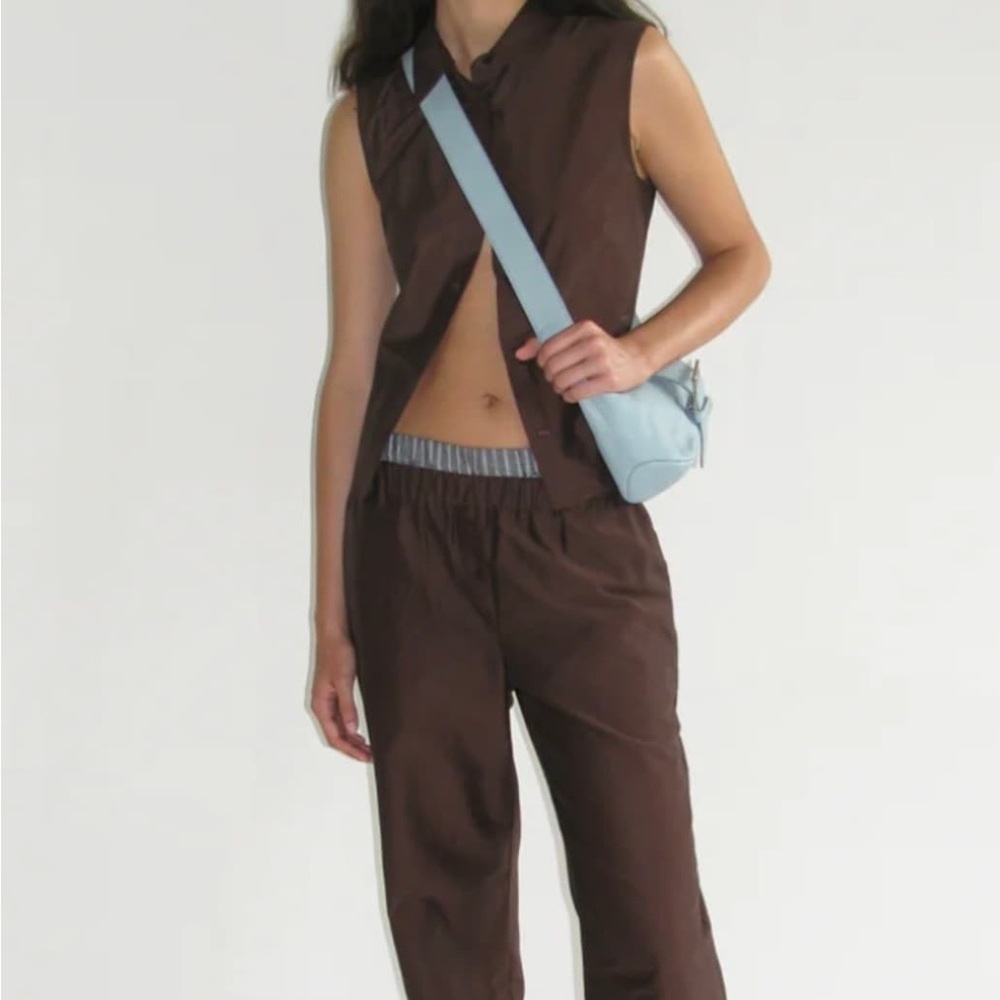 SOLD Paloma Wool Leonora Leather Bag S/S 2023 Small Blue - Picture 6 of 6